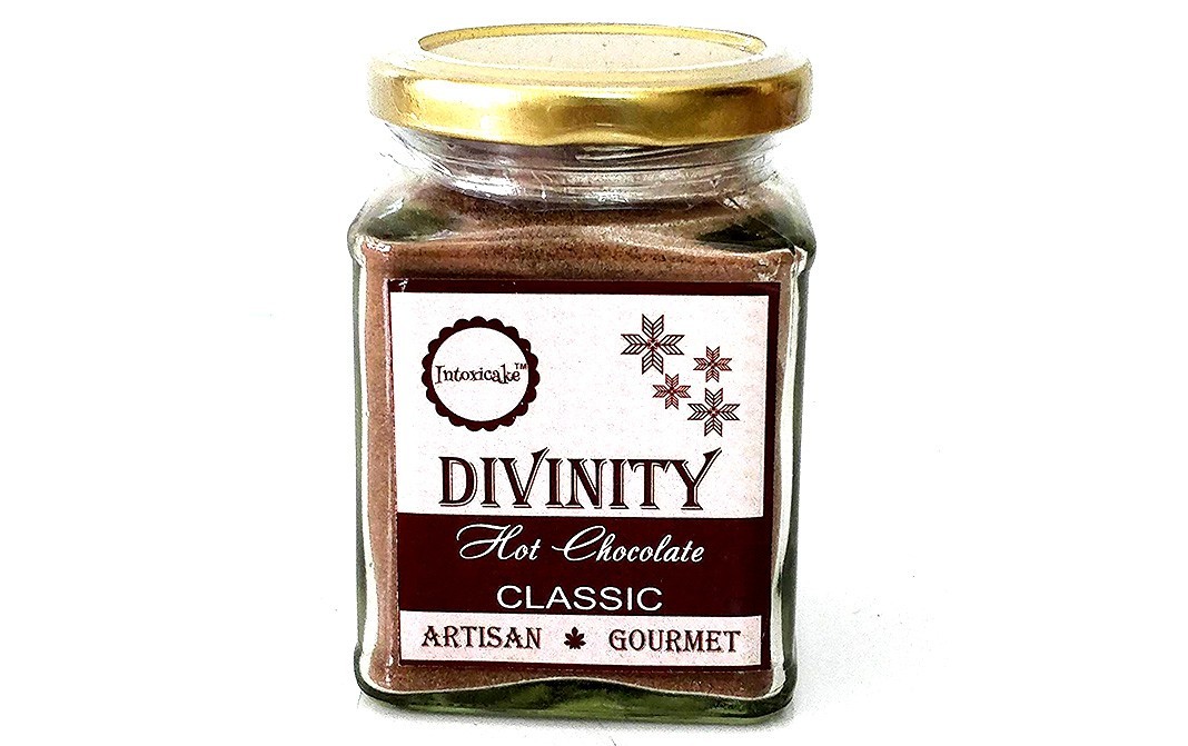 Intoxicake Divinity Hot Chocolate Classic   Glass Jar  150 grams
